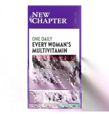 New Chapter, Препарат Every Woman's One Daily Multi, 48 таблеток