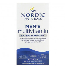 Nordic Naturals, Мультивитамины для мужчин, с повышенной силой действия, 60 таблеток