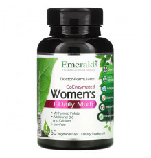 Emerald Laboratories, CoEnzymated Women's 1-Daily Multi, 30 растительных капсул