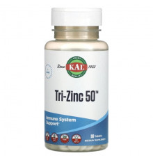 KAL, Tri-Zinc 50, 90 таблеток