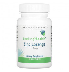 Seeking Health, Optimal Zinc, 60 пастилок