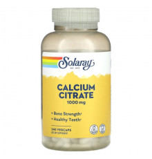 Calcium Citrate, 1,000 mg, 120 VegCaps (250 mg per Capsule)