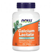 Calcium Lactate, 250 Tablets