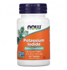 Potassium Iodide, 30 mg, 60 Tablets