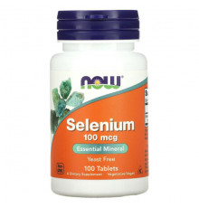 Selenium, 100 mcg, 100 Tablets