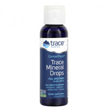 Trace Minerals ®, ConcenTrace, микроэлементы в каплях, 15 мл (0,5 жидк. Унции)