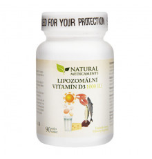 Liposomal vitamin D3 1000 IU 90 tablets