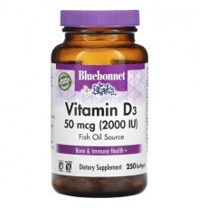 Bluebonnet Nutrition, Vitamin D3, 1,000 IU (25 mcg), 100 Softgels