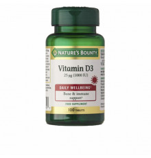 Витамин D Nature's Bounty Vitamina Ui Витамин D3 100 штук