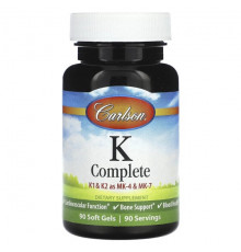 Carlson, K Complete, 45 Softgels