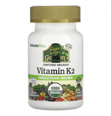 Source of Life, Garden, Organic Vitamin K2, 60 Vegan Caps