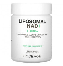 Codeage, Liposomal NAD +, Eternal, никотинамид аденин динуклеотид триметилглицин, 60 капсул