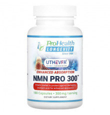 ProHealth Longevity, NMN Pro 300, 150 мг, 180 капсул