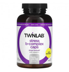 Twinlab, Stress B-Complex, капсулы, 100 капсул