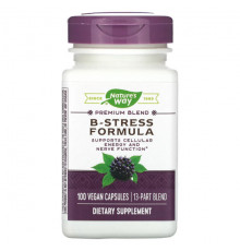 Nature's Way, B-Stress Formula, 100 веганских капсул