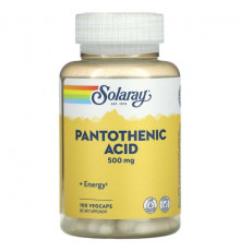 Pantothenic Acid, 500 mg, 100 VegCaps