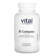 Vital Nutrients, B-Complex, 120 веганских капсул