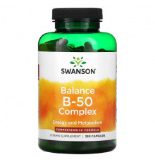 Swanson, Balance B-50 Complex, 250 капсул