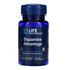 Life Extension, Dopamine Advantage, 30 вегетарианских капсул