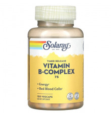 Vitamin B-Complex 75, Timed-Release, 100 VegCaps