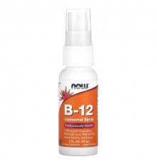 NOW Foods B-12 Liposomal Spray Липосомальный спрей с витамином B-12