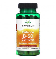 Swanson, Balance B-50 Complex, 250 капсул