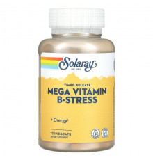 Mega Vitamin B-Stress, Timed-Release, 120 VegCaps