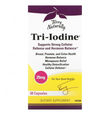 Terry Naturally, Tri-Iodine, 3 мг, 90 капсул