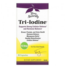 Terry Naturally, Tri-Iodine, 3 мг, 90 капсул