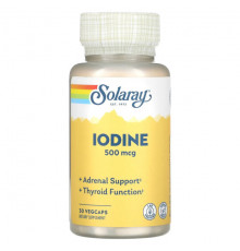 Iodine, 500 mcg, 30 VegCaps