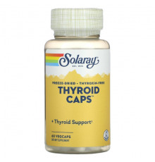 Freeze Dried Thyroid Caps, 60 VegCaps